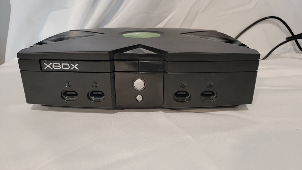 Original Microsoft Xbox Console Black System For Parts or Repair - Does Not...